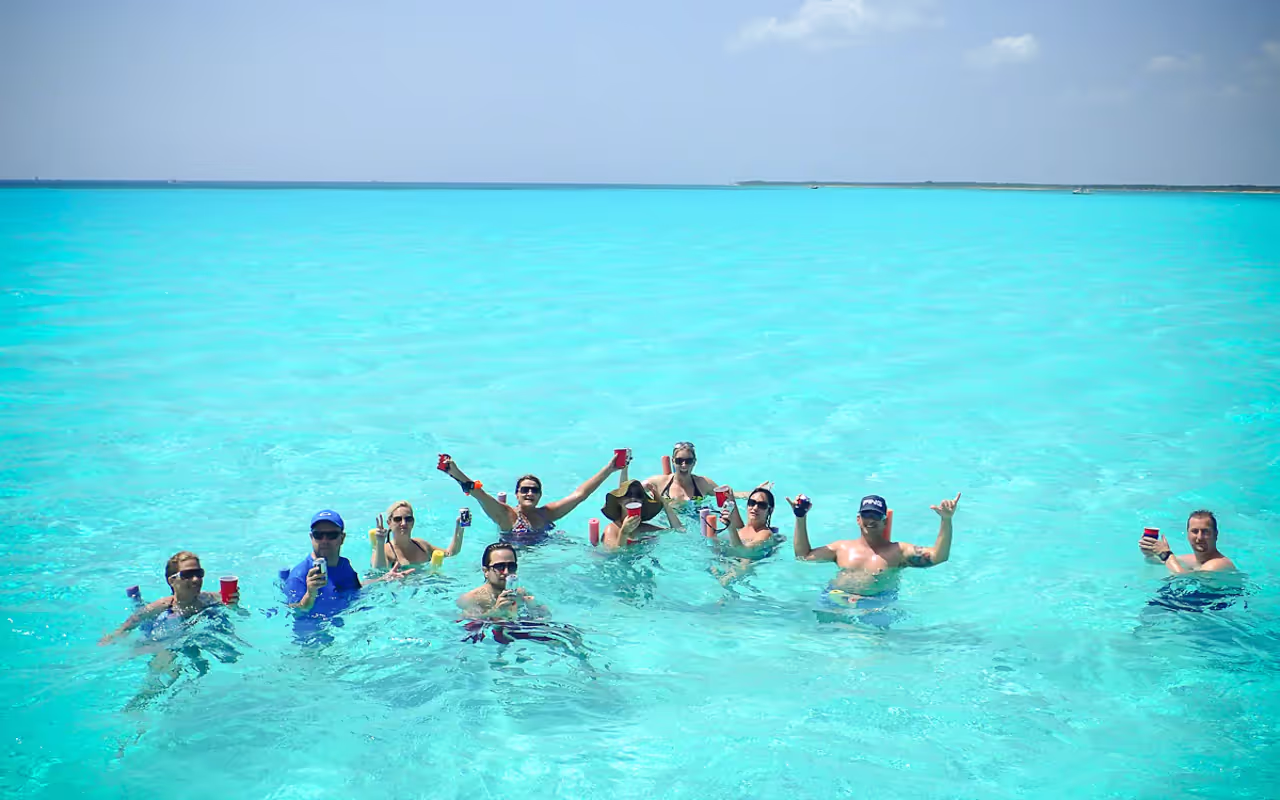 Cozumel de 8 h: Palancar + El Cielo + playa sur
