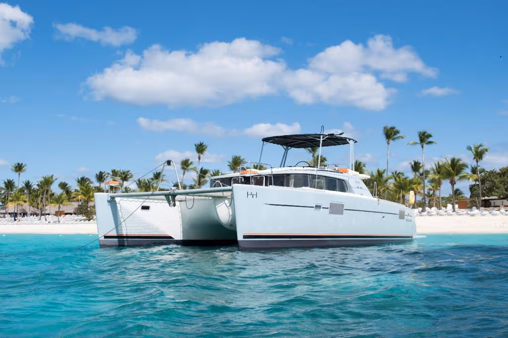 Catamarán de lujo de 50 ft