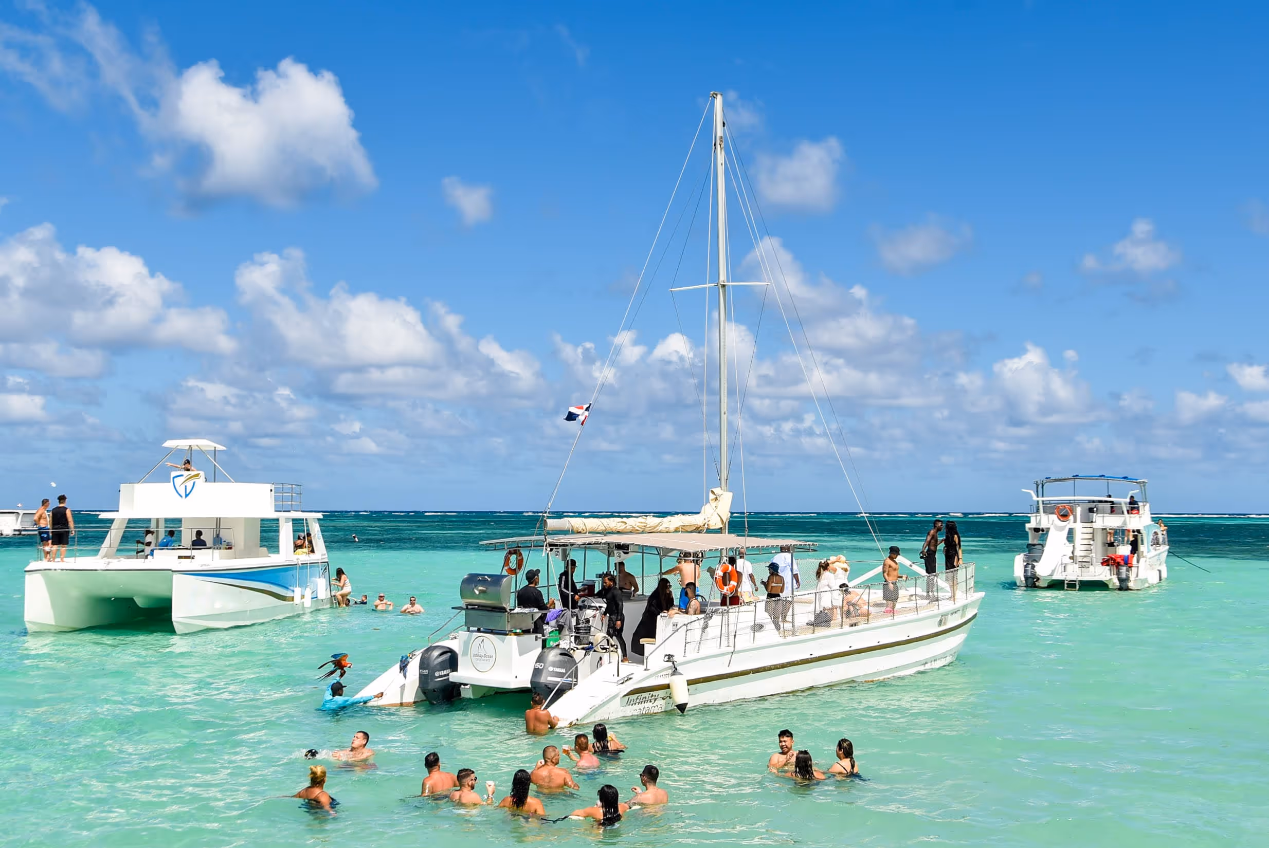 Catamarán de lujo de 60 ft