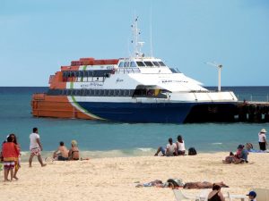 Best Snorkeling in Cozumel ferry ride