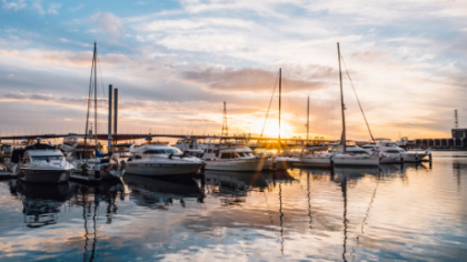 Catch the Sunset With Our Boat Rentals